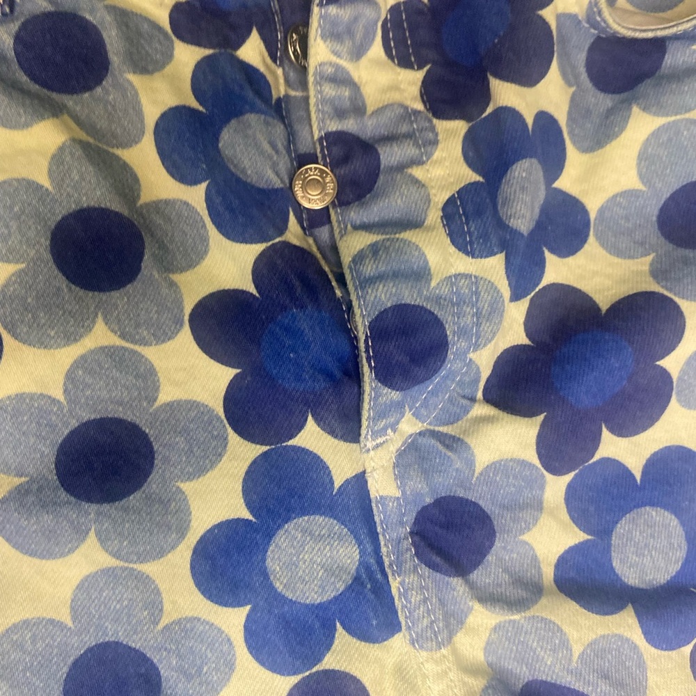 HIGH RISE DENIM PANTS - Picture 2 of 4